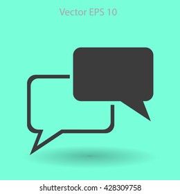 Dialogue vector icon