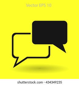 Dialogue vector icon