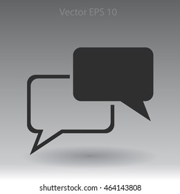 Dialogue vector icon