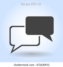 Dialogue vector icon