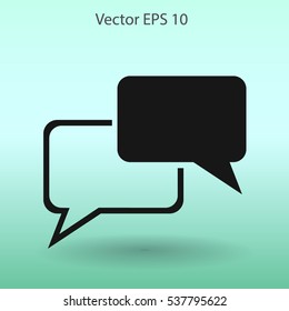 Dialogue vector icon