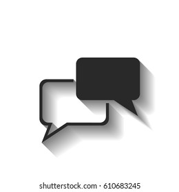 Dialogue vector icon