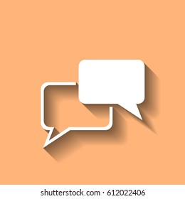 Dialogue vector icon