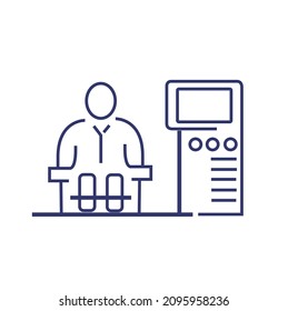 Dialysis in Home High Quality Vector