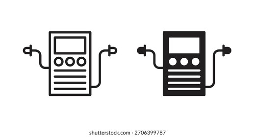 Icono de diálisis Ilustración vectorial. Diseño plano. Símbolos de Vector de Diseño gráfico.
