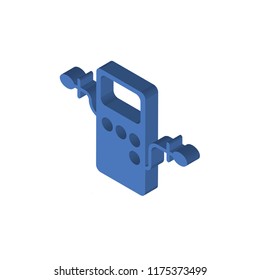 Dialysis isometric left top view 3D icon