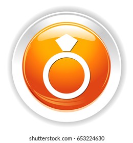 diamant ring icon