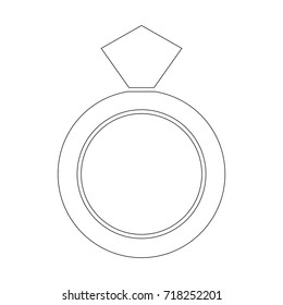 diamant ring icon