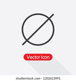 Diameter Icon Vector Illustration Eps10