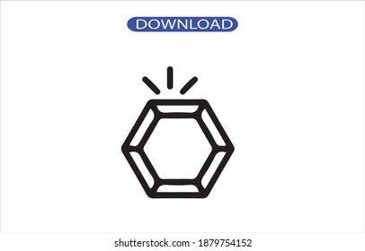 diamon icon or logo isolated sign symbol vector illustration - high quality black style vector icons.