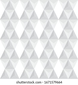 Diamant 3D-Textur, Weiße abstrakte geometrische Textur.  Kunststil kann in Cover-Design, Buchdesign, Poster, CD-Cover, Flyer, Website-Hintergründe oder Werbung verwendet werden.