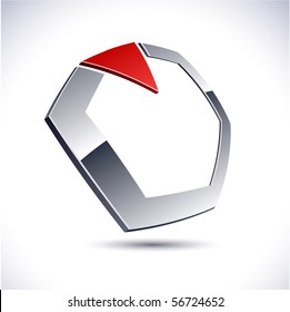 diamond 3d vector icon such logos.