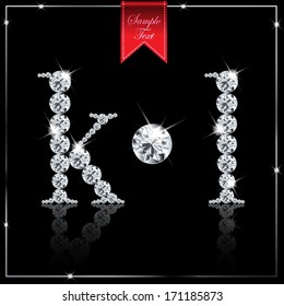 diamond abc- k,l