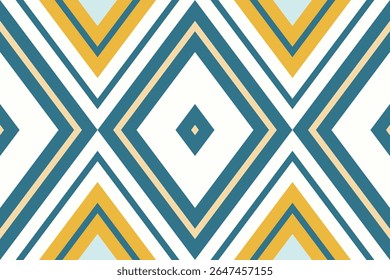 Diamond Area Rug Carpet Native American Style Rug Beautiful Ethnic abstract Navajo tribal vector seamless pattern. Native Indian ornament. folk embroidery, and Mexican style.Azte geometric art