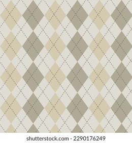 diamond argyle seamless pattern. Fabric texture background. fathers day, new year , octoberfest , christmas background
