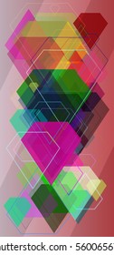 diamond background icon