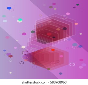 diamond background vector