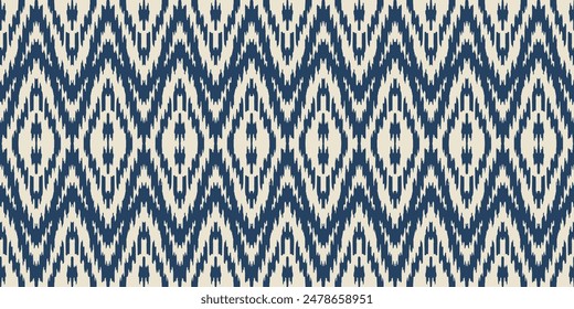 Diamond beige blue geo drawing , Ethnicity botanical fashion colorful drawing beautiful textile ornamental ogee endless ornament seamless trendy endless pattern illustration stripe vector print 