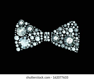 Diamond Bow Tie