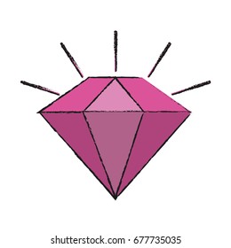 diamond cartoon icon image 