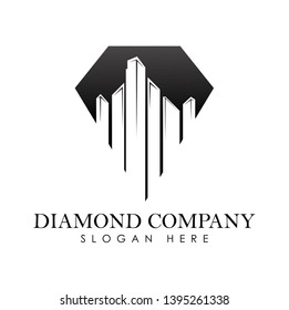 Diamond City Logo For Company Luxury