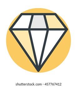 Diamond Colored Vector Icon