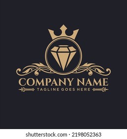 Diamond Company Logo Design Vector