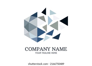 Diamond Company Logo Vector Illustration. Suitable for Jewelry company, modern company, etc.