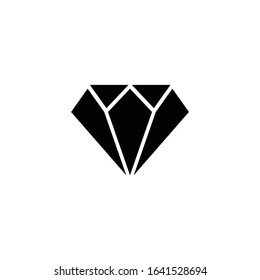 diamond crystal brilliant icon vector