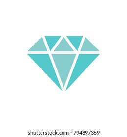 Diamantkristall-Symbol