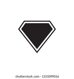 diamond crystal icon vector