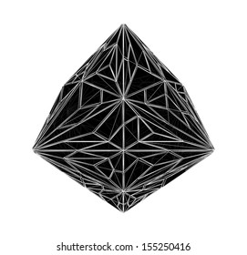 Diamond Crystal Vector 02
