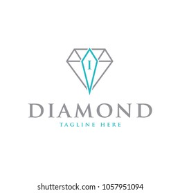 diamond design logo template