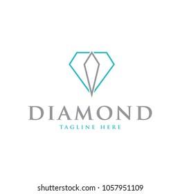 diamond design logo template