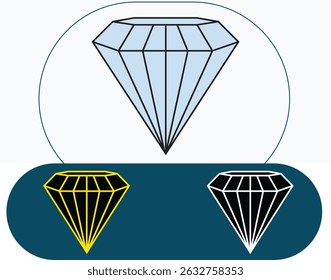 Diamante Design - vetor ou arte vetorial 