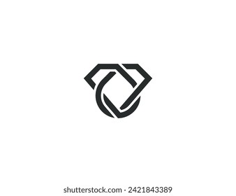 Diamond Drop Logo Concept symbol icon sign Element Design. Aqua, Mineral Oil, Droplet Logotype. Vector illustration template