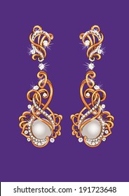 diamond earrings