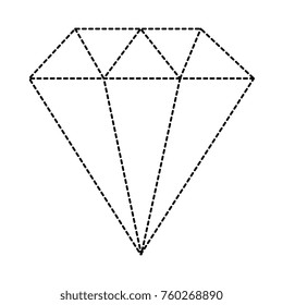 diamond elegant isolated icon