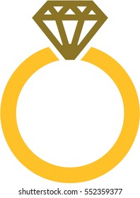 Diamond engagement ring