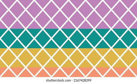 Diamond ethnisches geometrisches Muster für Hintergrundteppiche Kleidung Batik Wrap Stoff Stickereistil Vektorbild