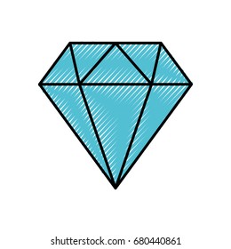 diamond figure isolated icon