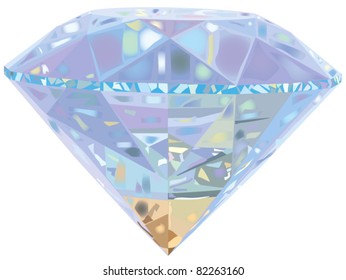 Diamond, file EPS.8 illustration.