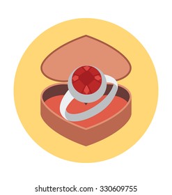 
Diamond Fingering Colored Vector Illustration
