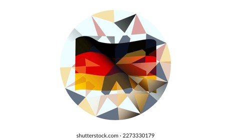 pabellón de diamantes de Alemania, vector de alta calidad