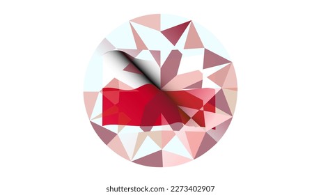 pabellón de diamantes de Polonia, vector de alta calidad