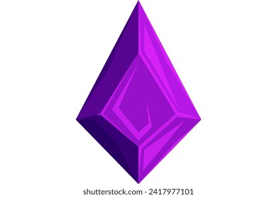 Diamond Flat Decor Sticker Design