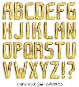 Diamond Font, Part 1/2 Alphabet