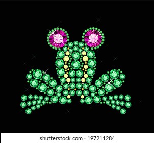 Diamond frog