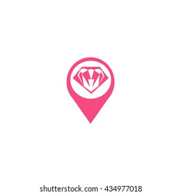 diamond, gem, icon