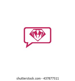 diamond, gem, icon